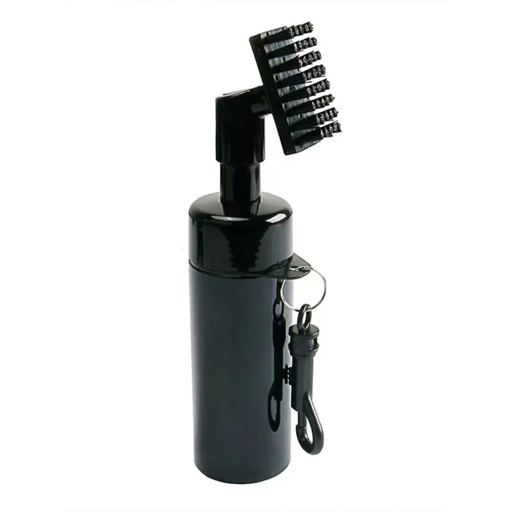 Golf Club Groove Cleaner Brush With Leakproof Spray Bottle Automatic Water Professional Golf Cleaning Kit Portable Golf Tools