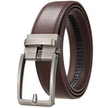 Men’s Automatic Buckle Leather Golf Belt – Premium Fit