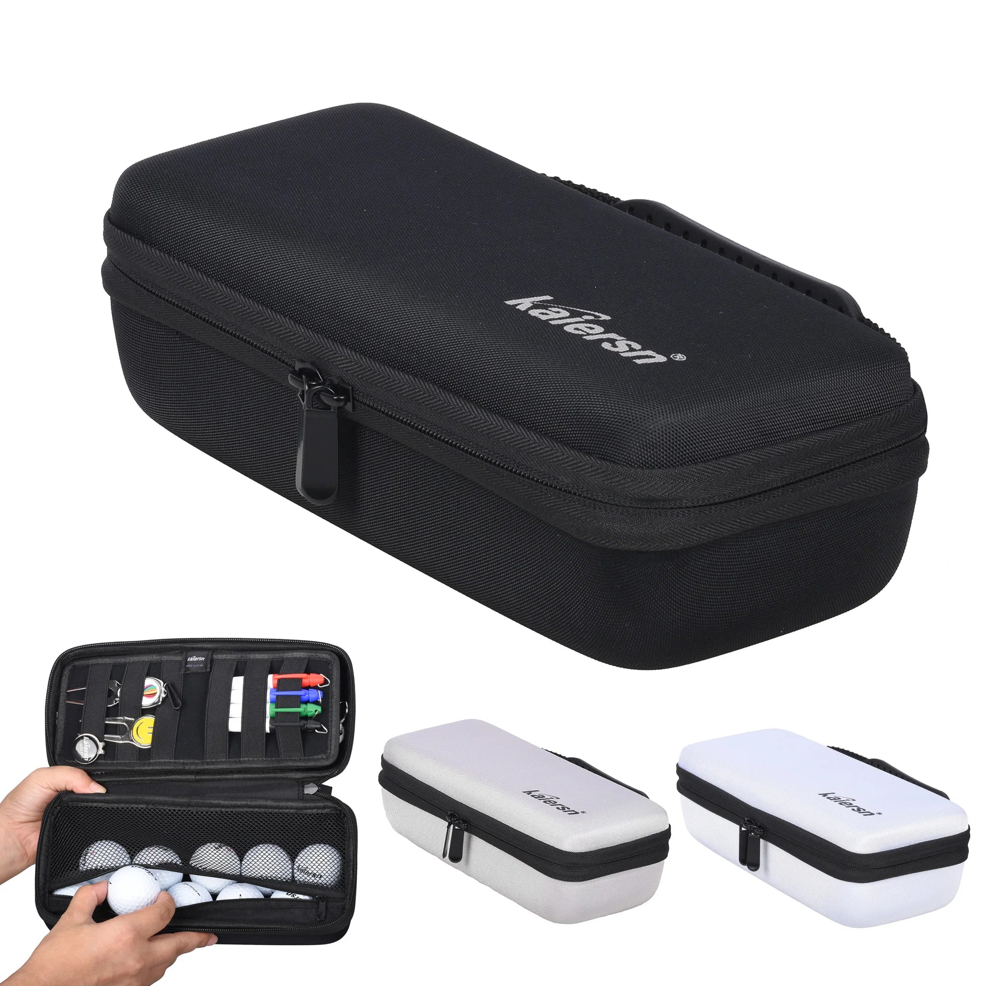 Golf Essentials Organizer Case – Waterproof Hard Shell Storage