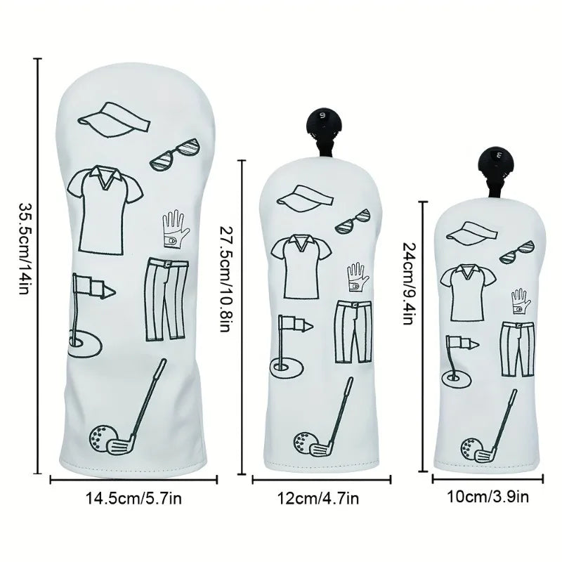 The Clubhouse Signature Headcover Set