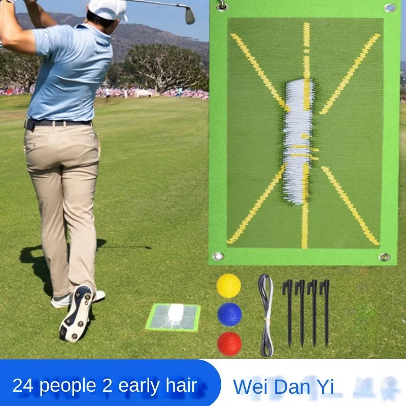 Golf Swing Path Training Mat – Instant Feedback Practice Aid
