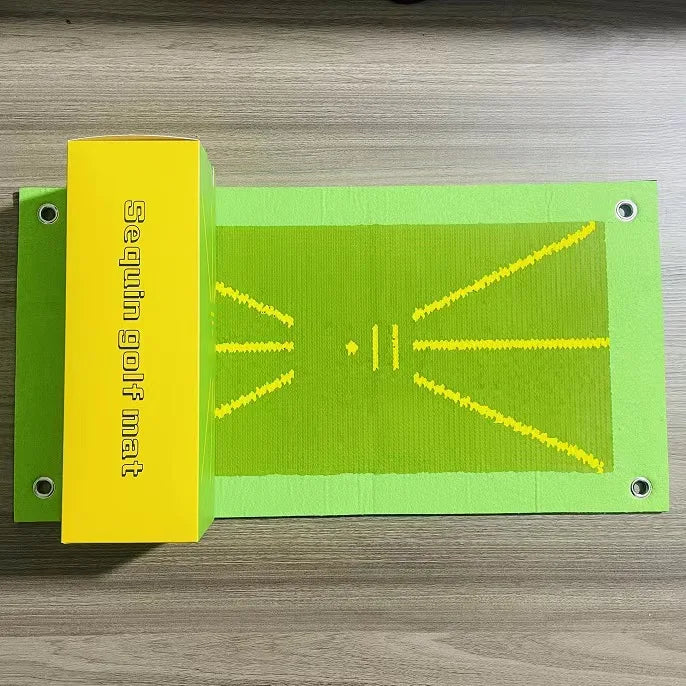 Golf Swing Path Training Mat – Instant Feedback Practice Aid